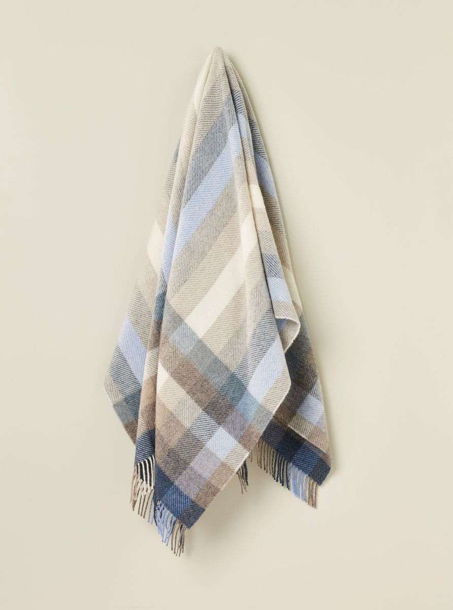 View of Bronte by Moon Shetland Wool Throw/Blankets Woven Blanket & Reviews ...